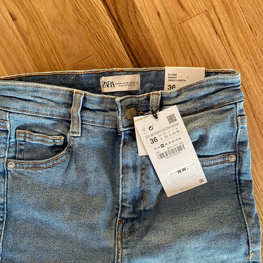 Brand new Zara skinny jeans